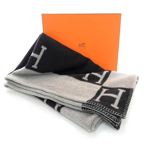 hermes avalon black blanket discontinued|hermes avalon blanket care.